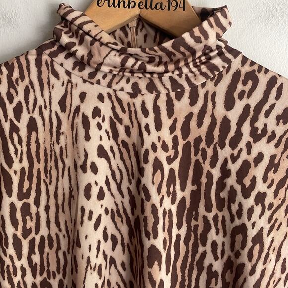 ZIMMERMANN Espionage Leopard Jersey Turtleneck - Picture 8 of 16